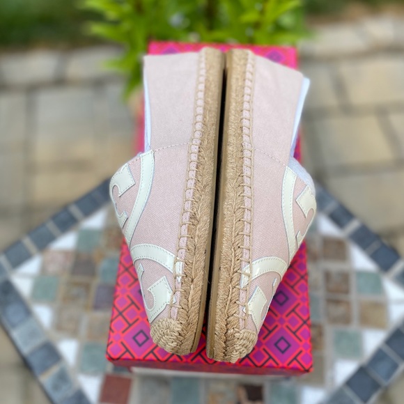 ✨LAST PAIR ✨ Tory Burch Poppy Logo Espadrille Flat - Picture 6 of 15